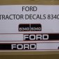 FORD 40 SERIES COMPLETE  DECALS KITS